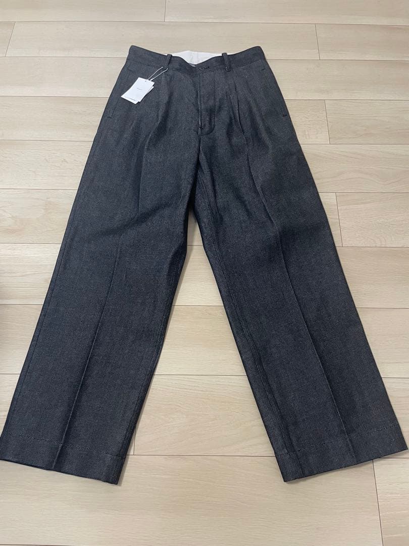 Schuray Black Denim Trousers SR-03