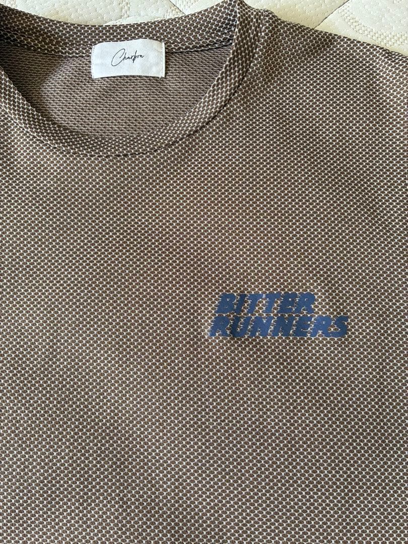 charbon BITTER RUNNERS TEC SLEEVELESS