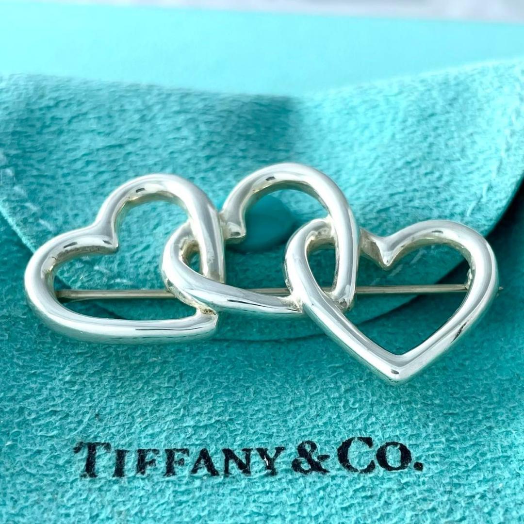 186005 TIFFANY&Co. ティファニー 1984 トリプルオープンハート
