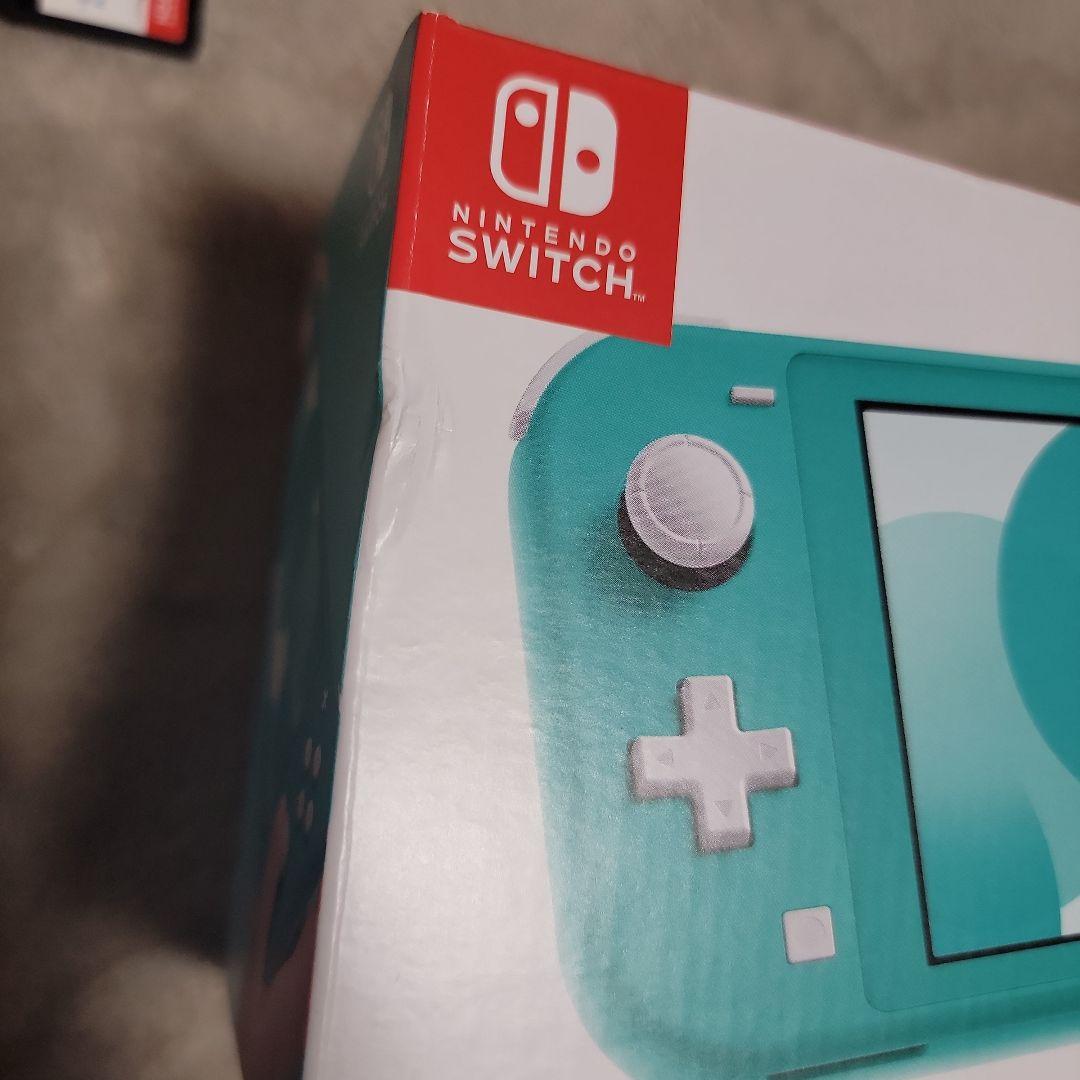 Nintendo Switch Lite ターコイズ 本体 充電器欠 ケース付き - メルカリ