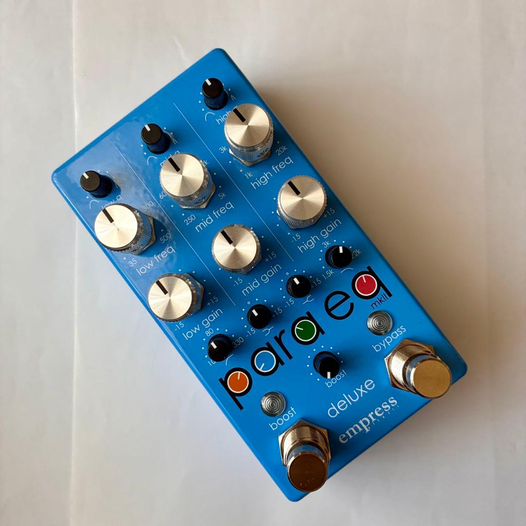 ギター Empress Para EQ deluxe Empress Effects ParaEq MKII Deluxe Parametric Equalizer and Boost