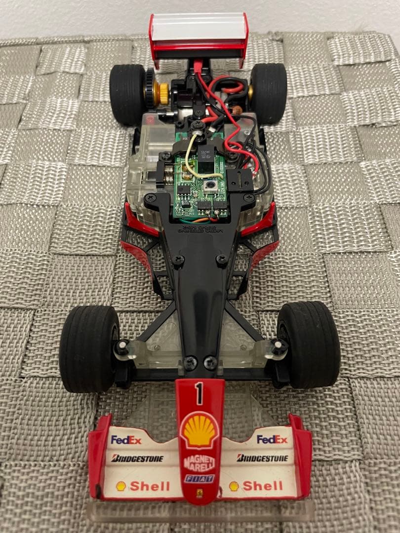 【希少】京商ミニッツF1 2.4GHz シャーシ&ボディ(3台)•ホイールセット