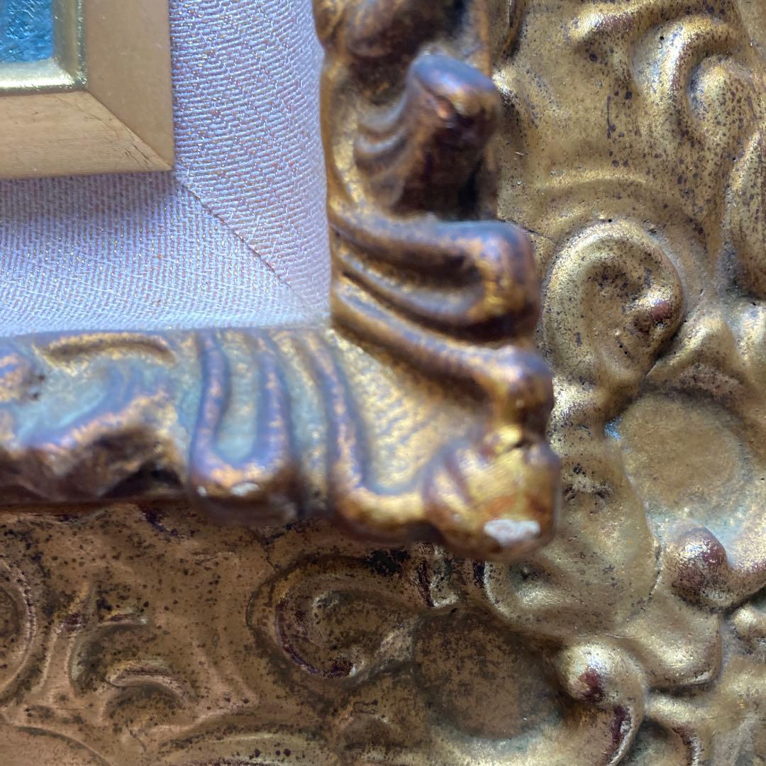 西村龍介　花　サムホールサイズ(縦17横23cm)額36×43cm￼