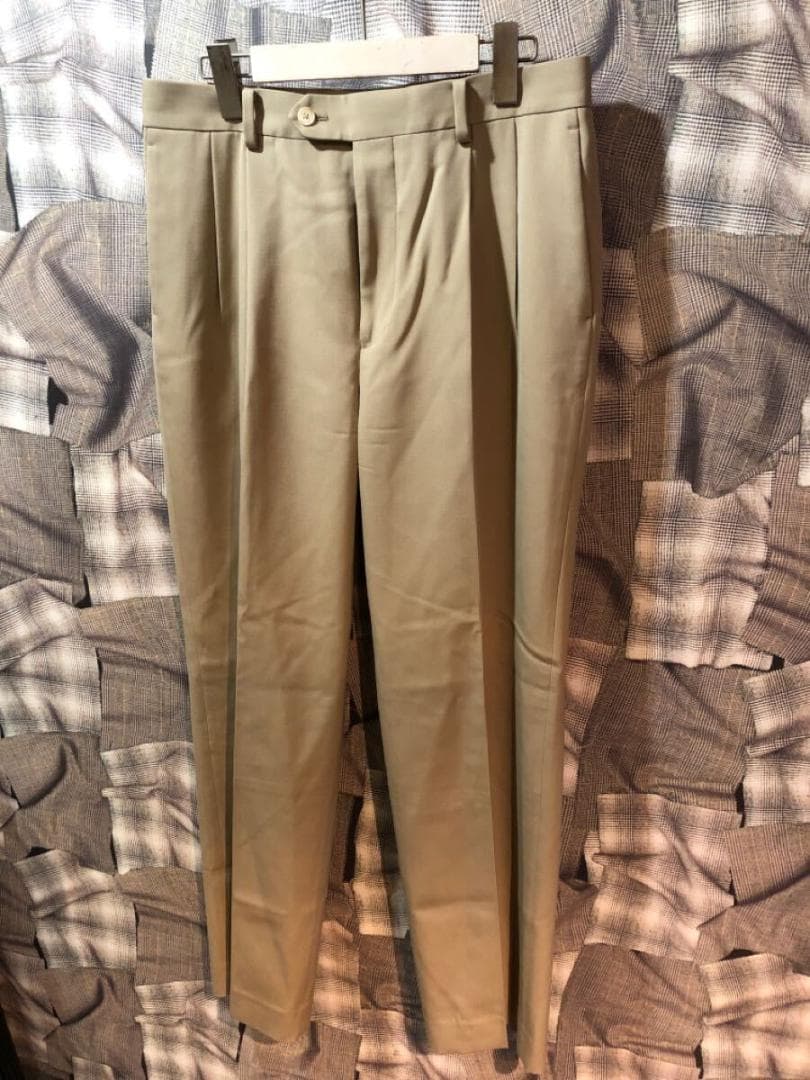 AURALEE A22AP02MG ウールスラックス AURALEE オーラリー 22AW 日本製 LIGHT WOOL MAX GABARDINE TWO-TUCK