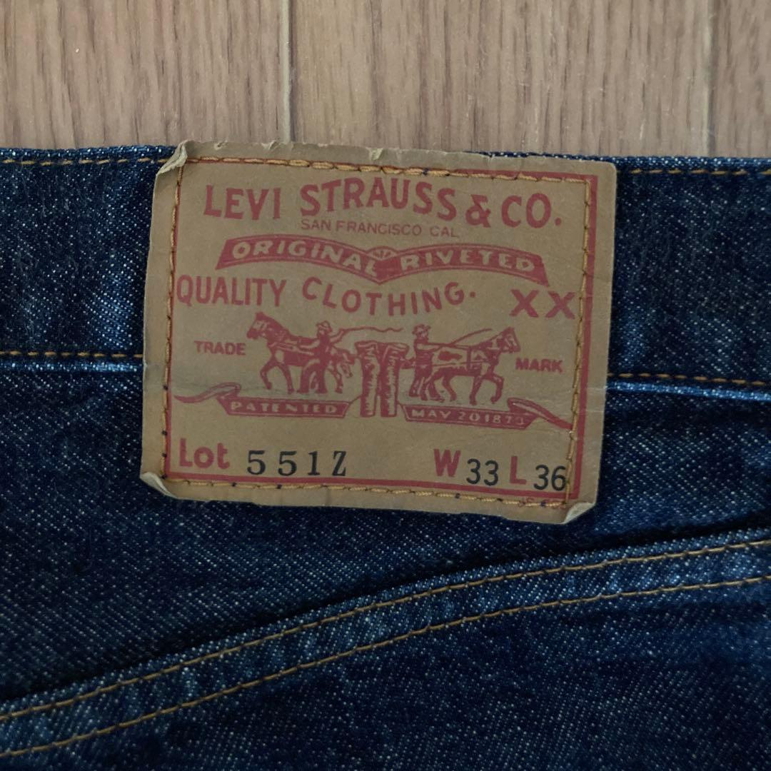 LEVI´S リーバイス90年代日本製 551ZXX BIG E 復刻 W33