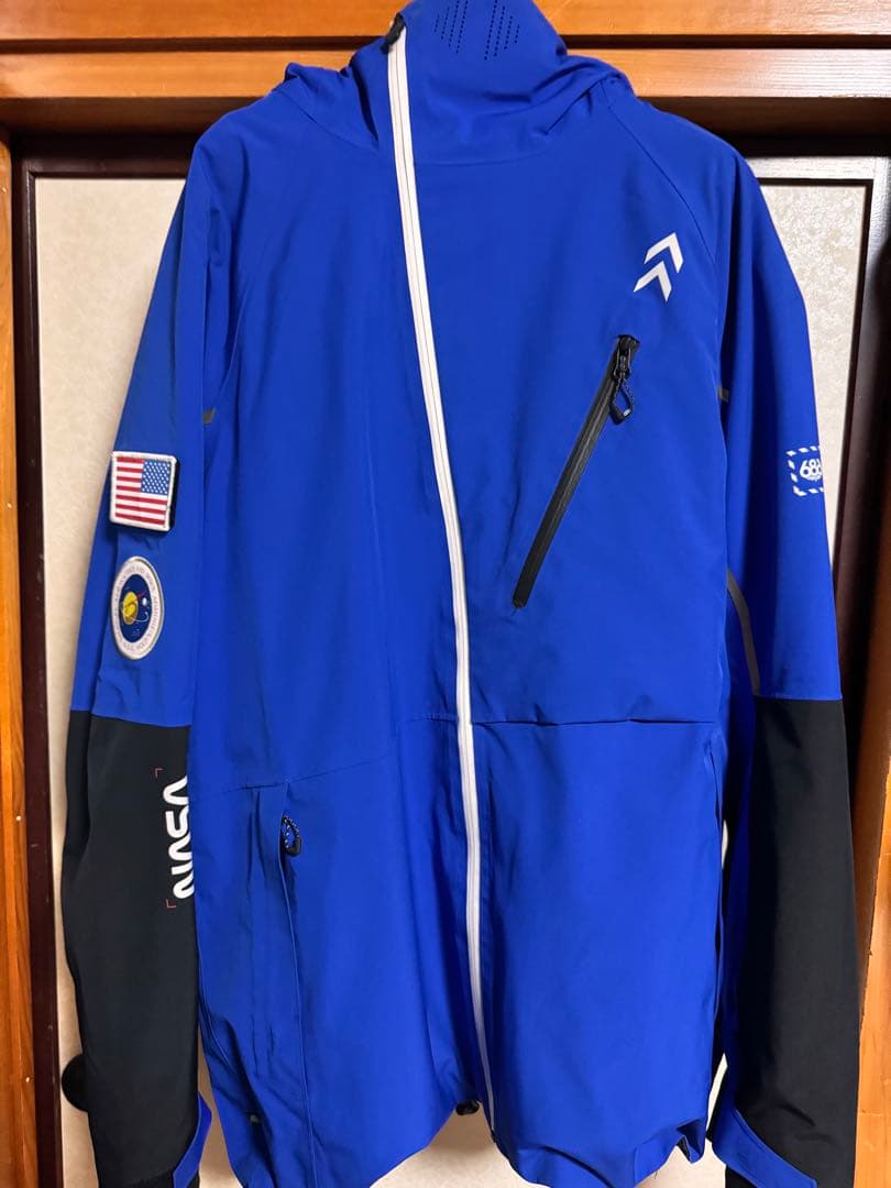 専用 686 NASA コラボ ビブパンセット スノーボードウェア XL / L