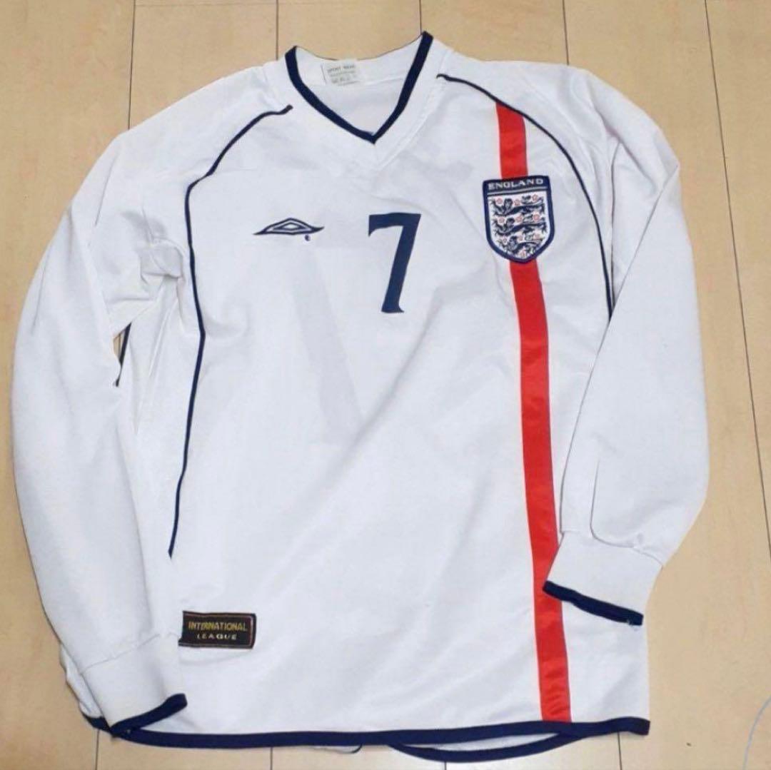 イングランド代表 Beckham 7番 ジャージ Mサイズ イングランド代表
