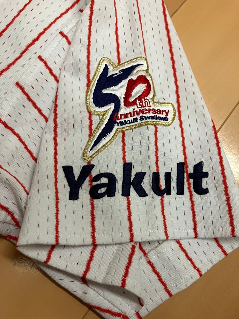 バチェラー 実使用 支給 東京ヤクルトスワローズ ユニフォーム - メルカリ