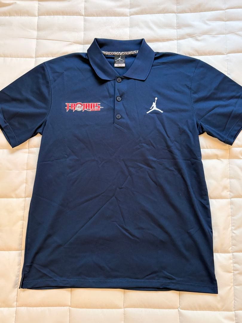 大濠　Trojans Jordan ネイビー ポロシャツ 大濠 Trojans Jordan ネイビー ポロシャツ 大濠 Trojans Jordan