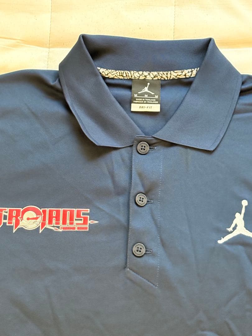 大濠 Trojans Jordan ネイビー ポロシャツ