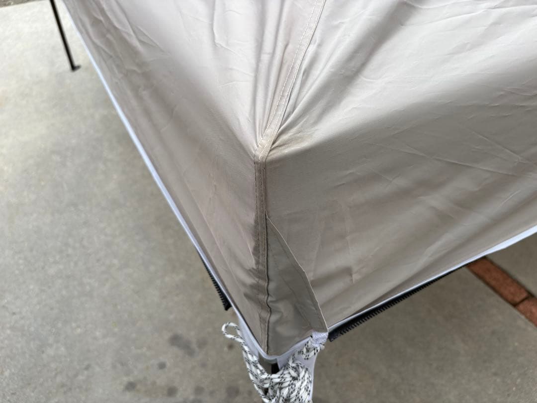 FIELD DOOR ワンタッチタープ　ベージュ タープ 3.0m x 3.0m