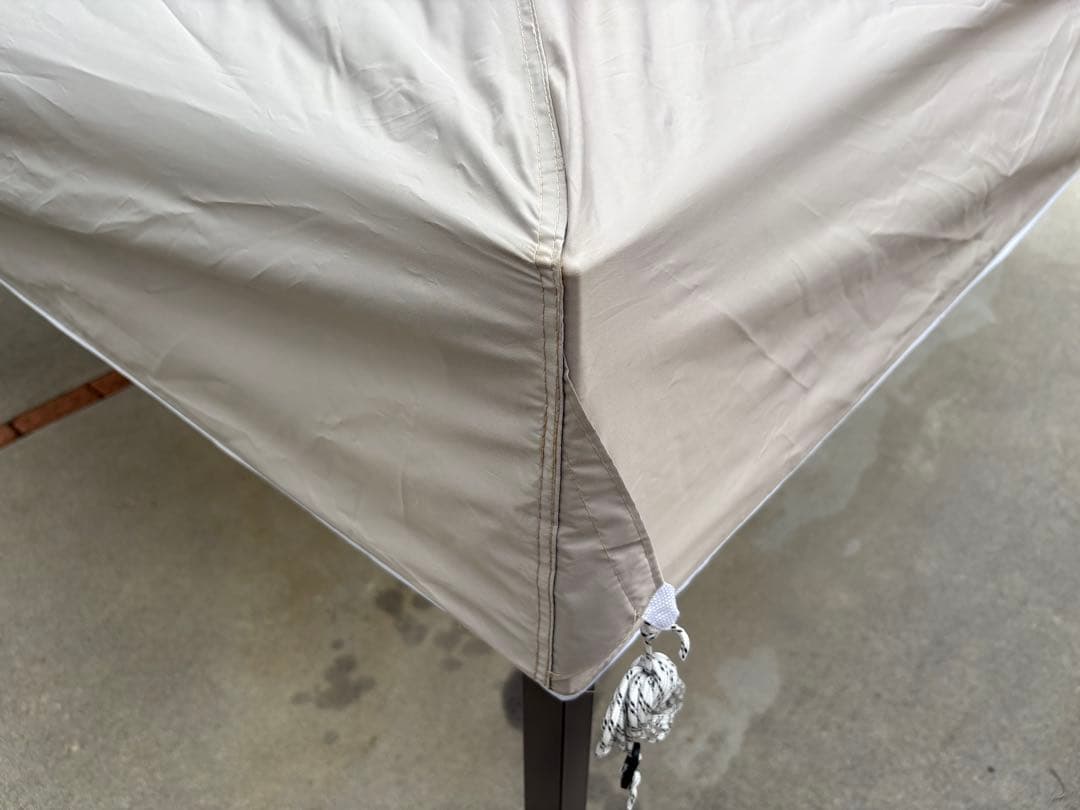 FIELD DOOR ワンタッチタープ　ベージュ タープ 3.0m x 3.0m