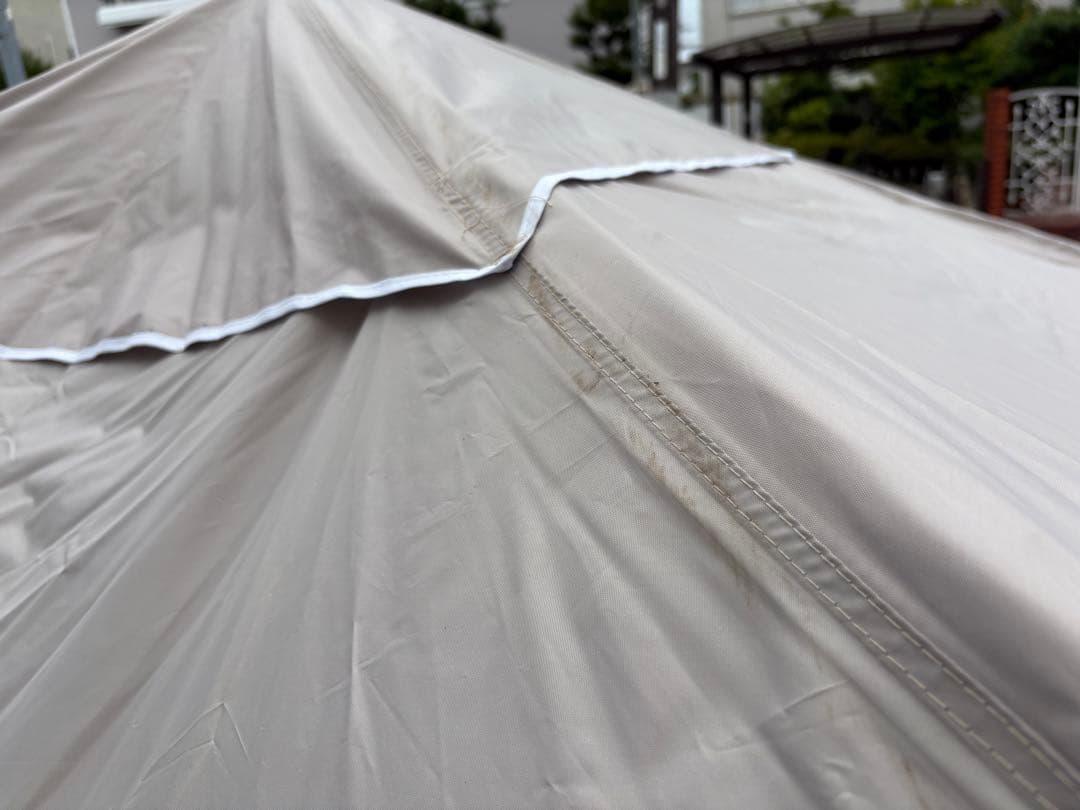 FIELD DOOR ワンタッチタープ　ベージュ タープ 3.0m x 3.0m