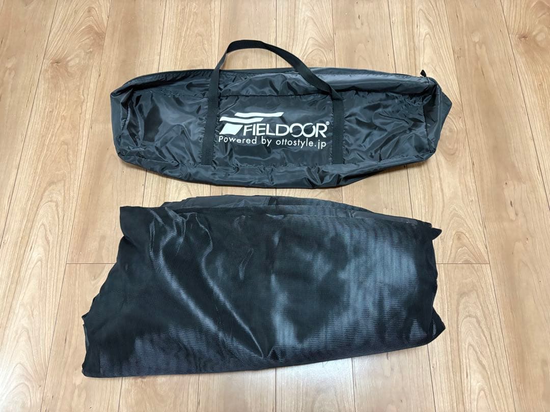 FIELD DOOR ワンタッチタープ　ベージュ タープ 3.0m x 3.0m