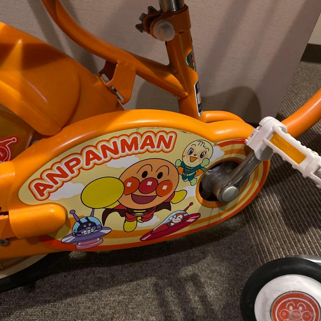 アンパンマン自転車 14インチ 補助輪付き 札幌 - メルカリ