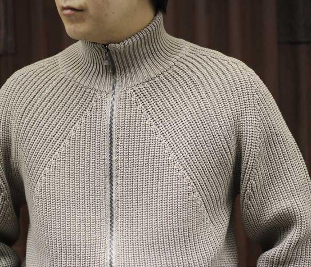 BATONER ドライバーズニット サイズ1(S) ベージュ バトナー