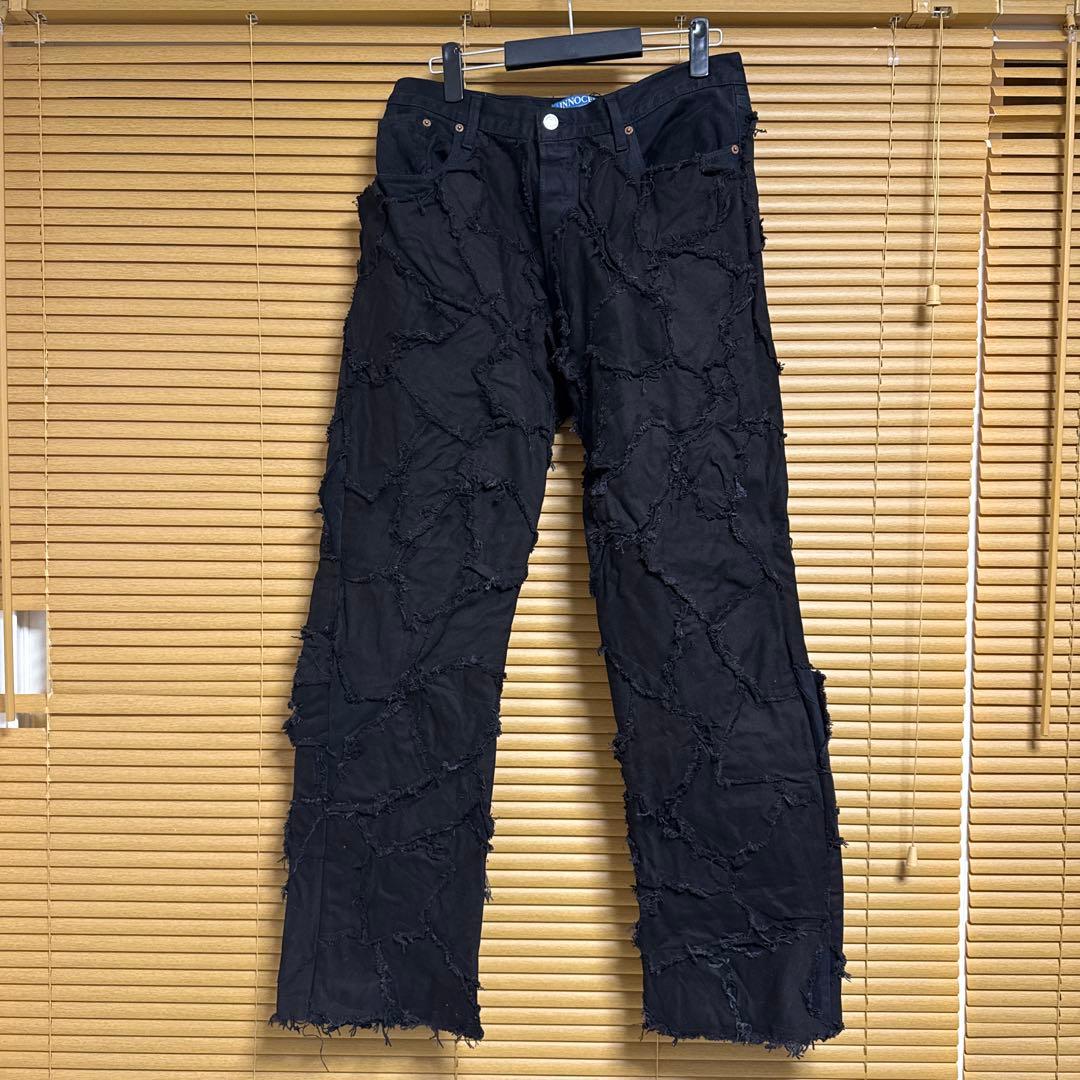 パンツ INNOCENCE NY PATCHWORK DENIM PANTS INNOCENCE PATCHWORK DENIM PANTS – INNOCENCE NYC