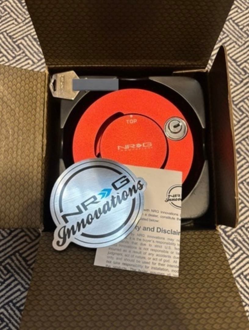 NRG クイックリリース ステアリングロック レッド Microwave noise] Installing the NRG quick release! - YouTube