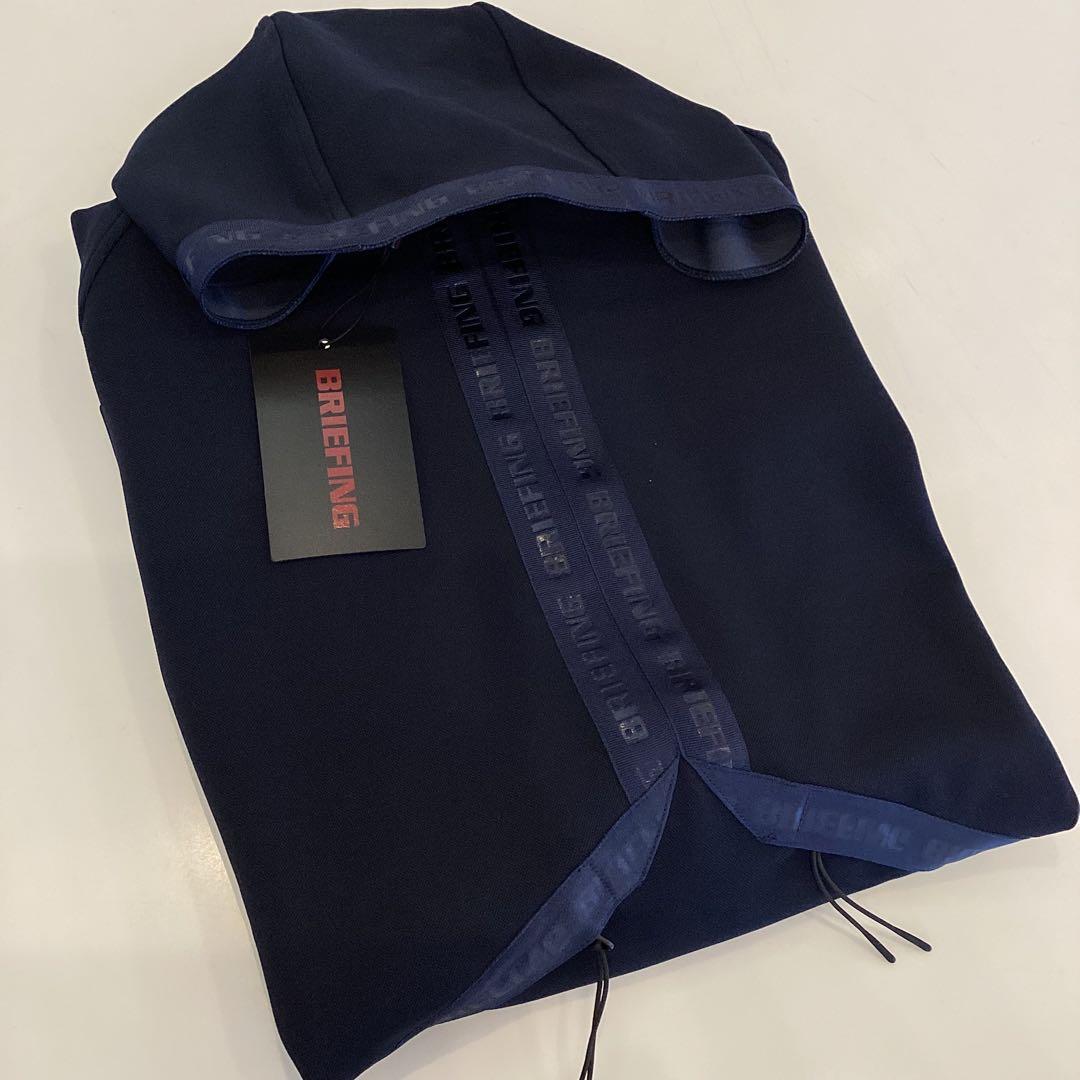新品 CE LOGO TAPE HOODIE RELAXED FIT ネイビー