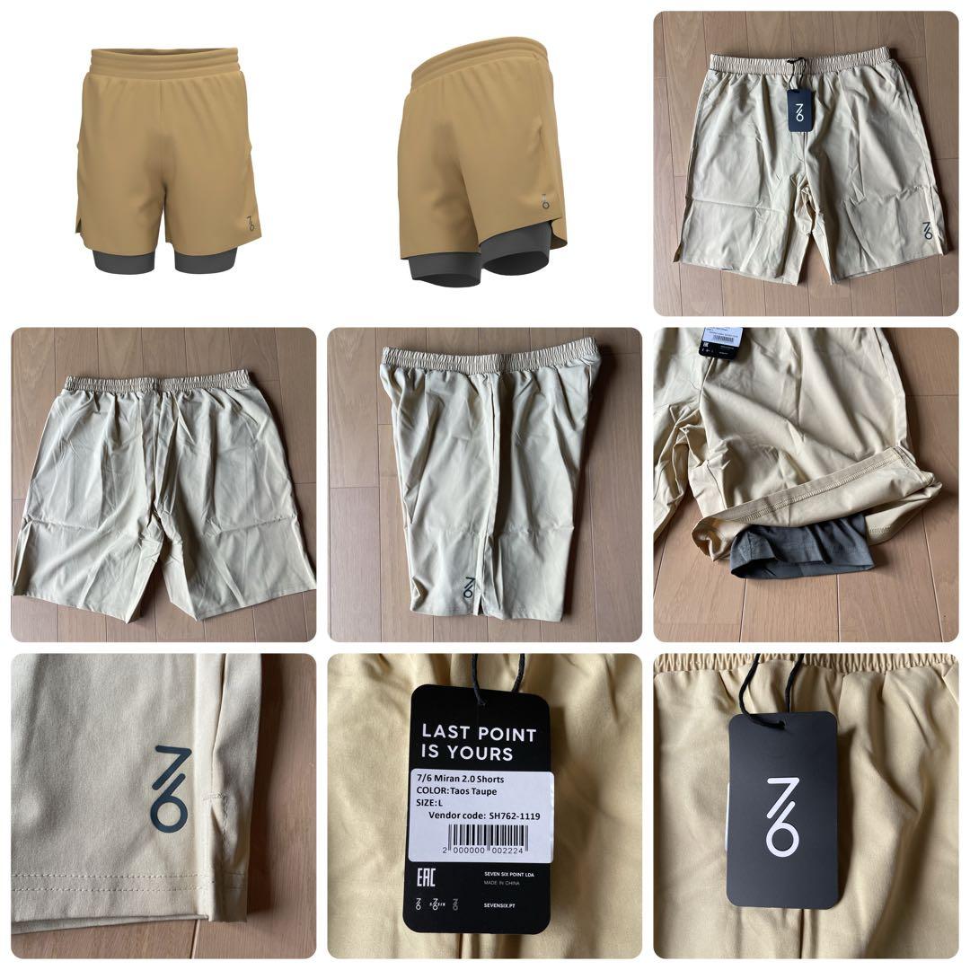 日本初上陸 76 セブンシックス テニスウェア 上下 サイズL（XL）