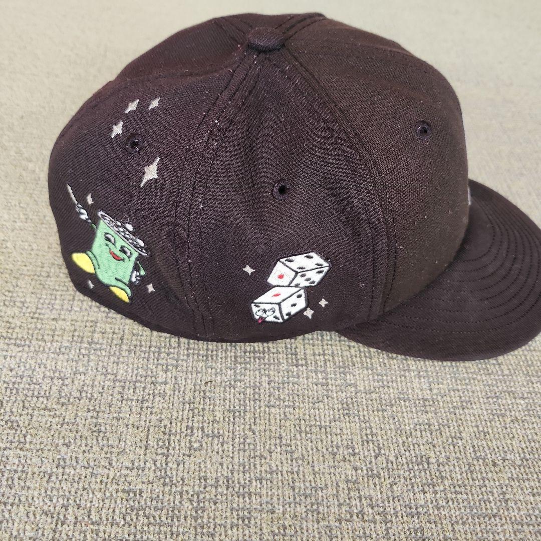Supreme ブラウンキャップ S刺繍 - メルカリ