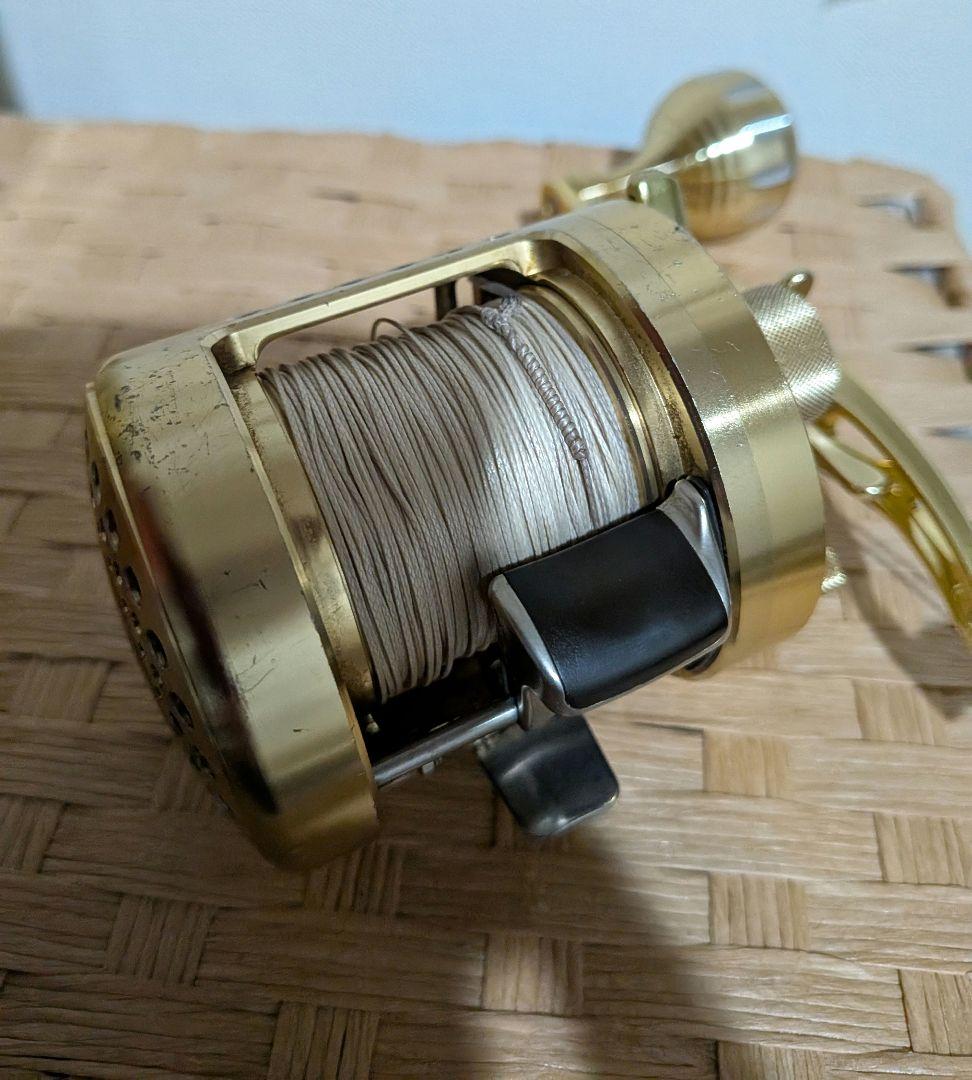 N*a様 カルカッタコンクエスト400雷魚用ライン付き