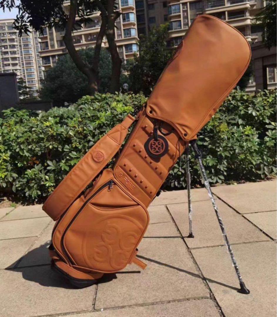 G/FORE ジーフォア キャディバッグ 男女兼用 スタンド型 ブラウン