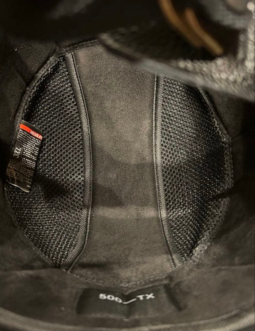 500TXタイプ ビートル ジェットヘルメットBUCO tt&co 3XL 黒艶 tt&co