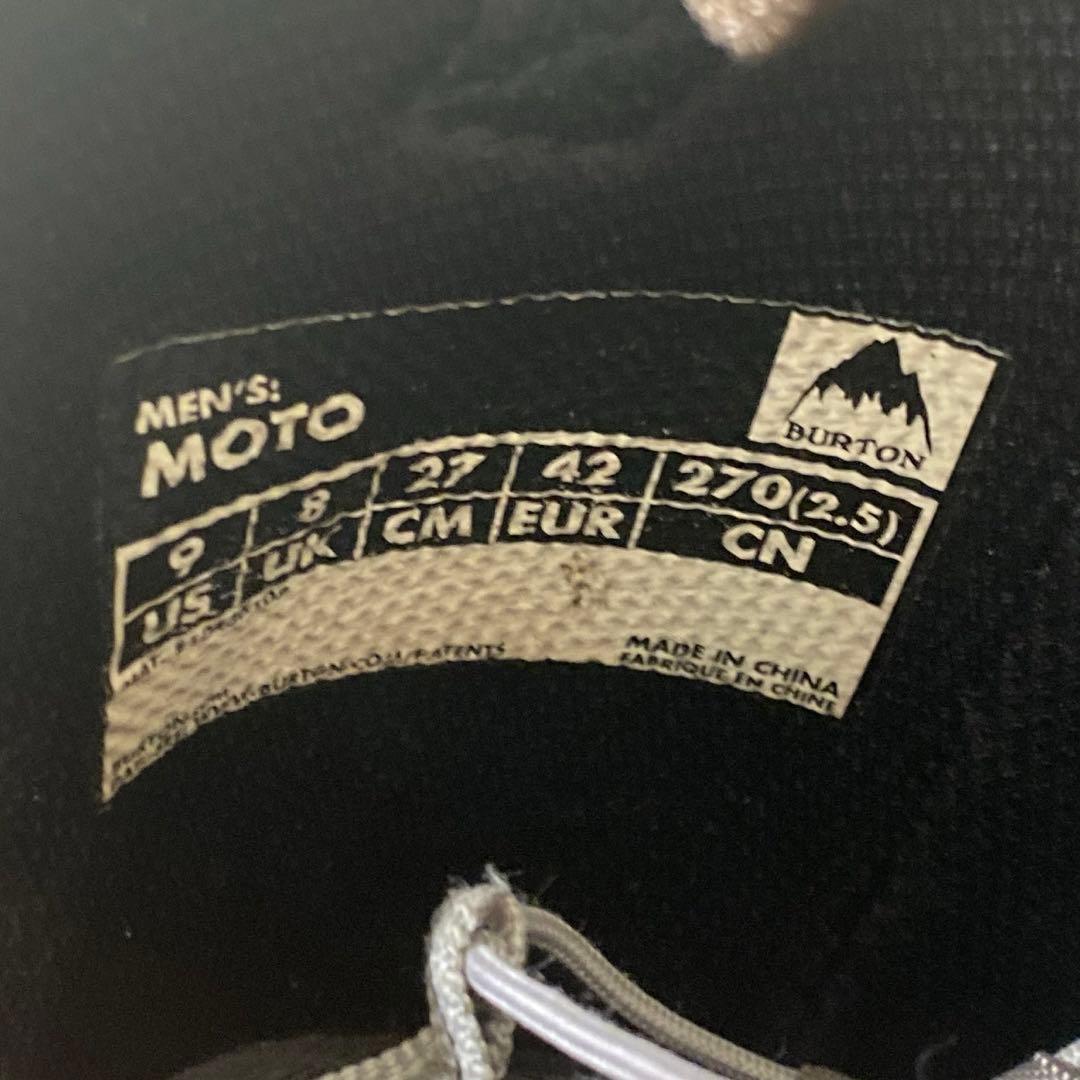【即日発送】BURTON バートン スノボブーツ　MOTO モト 27.0cm