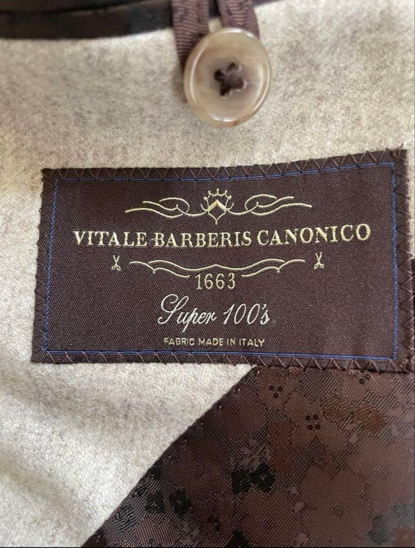 美品】ユニバーサルランゲージ カノニコ オフホワイト ダブルブレスト