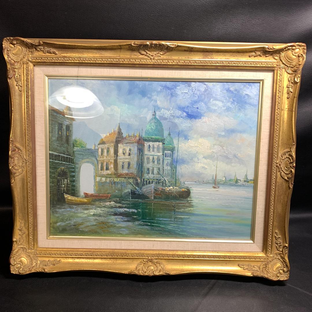 y.simon 油絵 風景画 - メルカリ