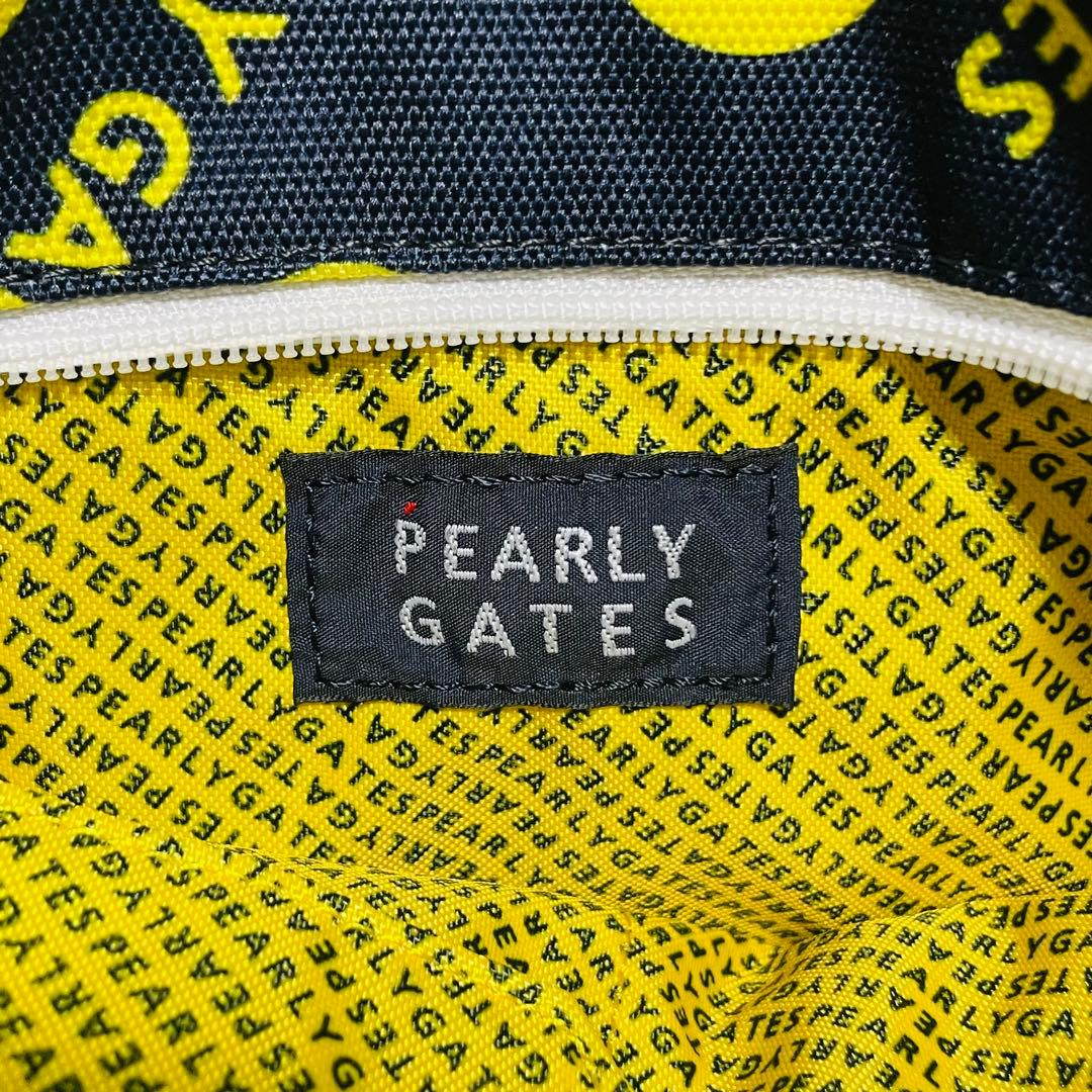 PEARY GATES】美品パーリーゲイツ カートバッグ スマイル ニコちゃん