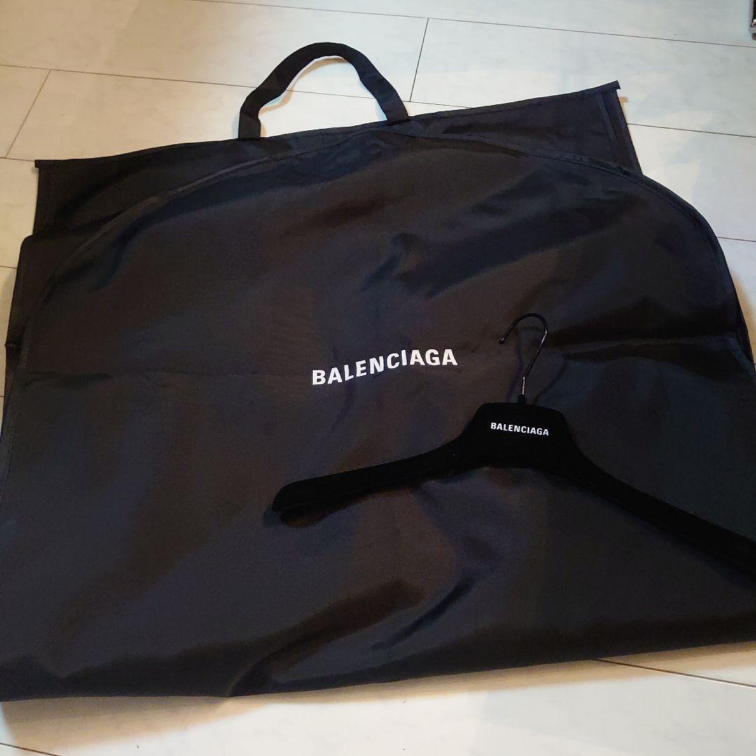 BALENCIAGA ウール オールオーバー コート ロゴ - メルカリ