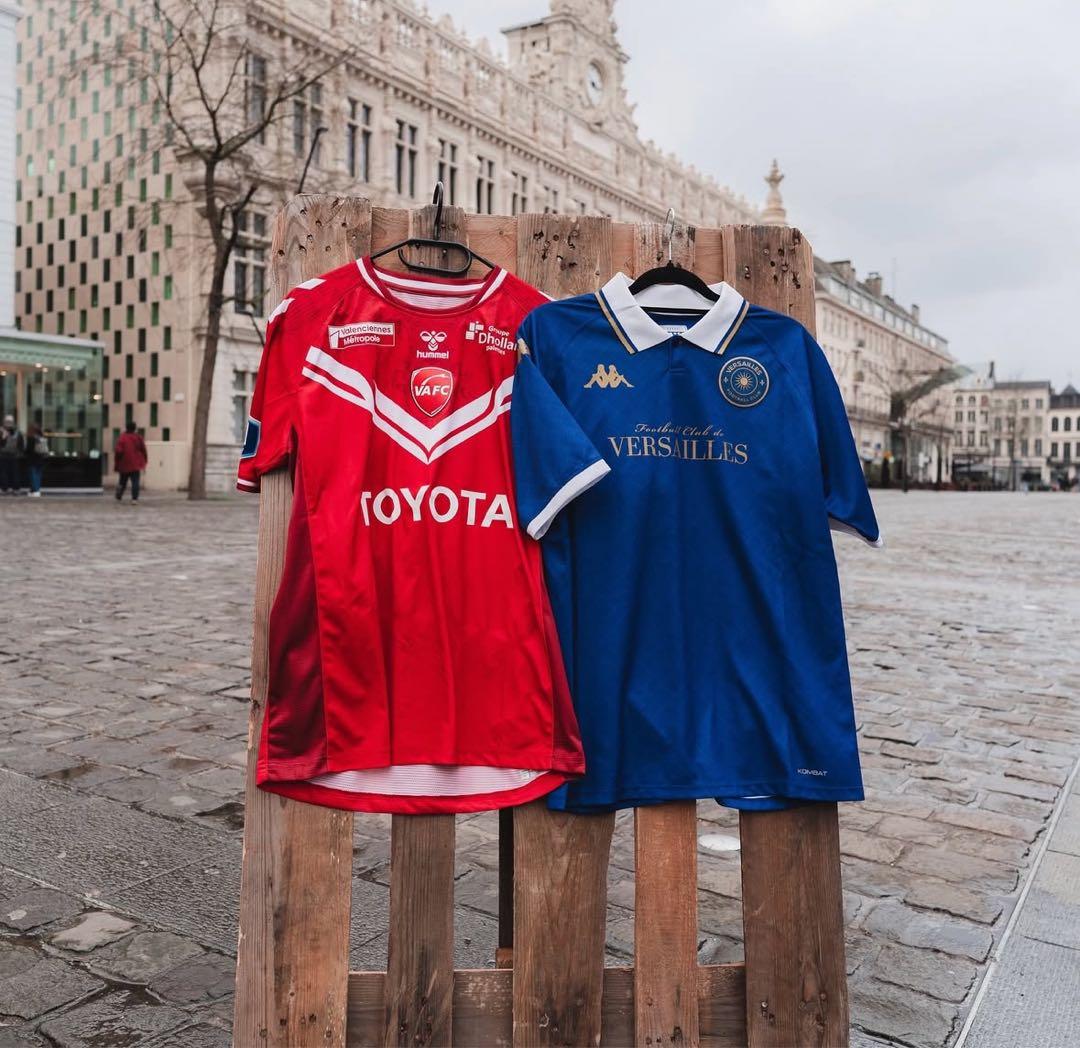 FC Versailles ユニフォーム Kappa サッカー sedan - メルカリ