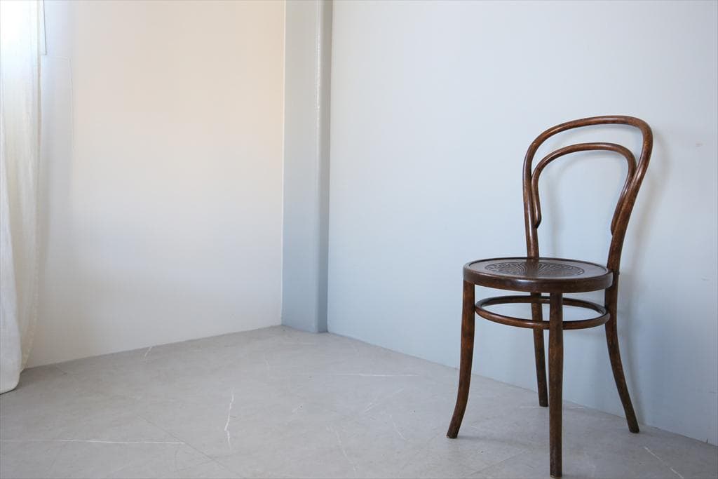 フランスアンティーク木製ベントウッドチェア/ダイニングイス/椅子(92