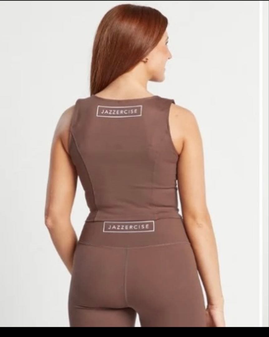 ジャザサイズ　タンクトップ　レギンス　セットアップ ヨガウェア おしゃれ 安い レディース タンクトップ レギンス スポブラ