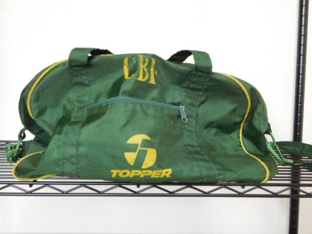CBF支給品 ブラジル代表遠征用バッグ 元ブラジル代表GKカルロス選手