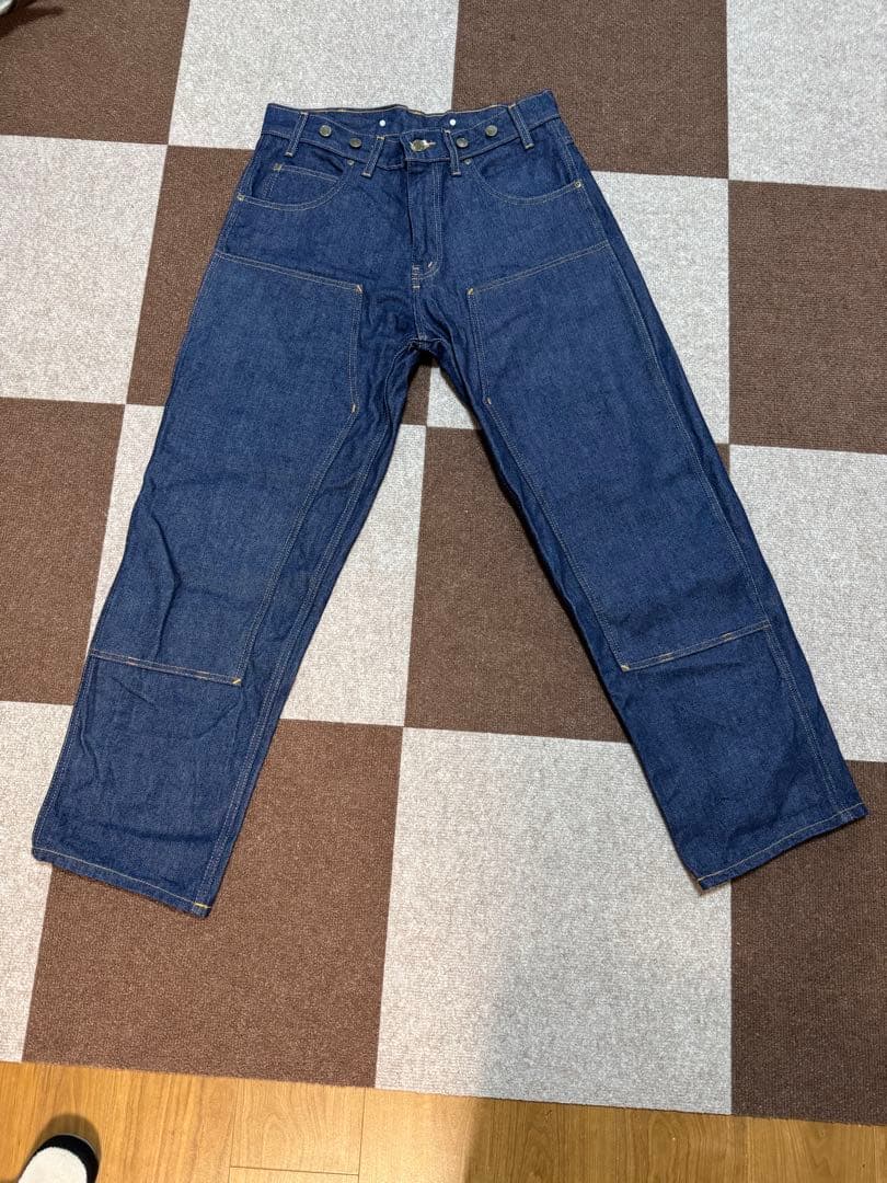 PRISON BLUES ダークブルー デニム PRISON BLUES（プリズンブルース） 裾上げ無料 122 ジーンズ プリズン