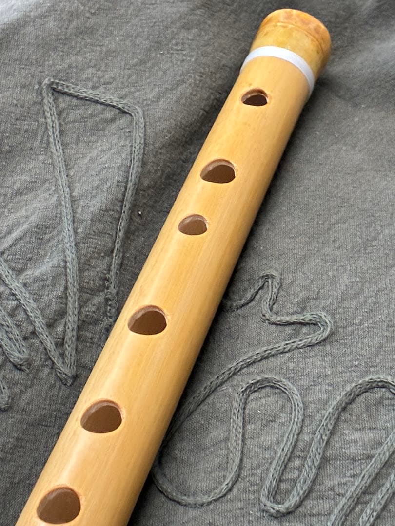 新品【ケーナ工房 奏（かなで）】ケーナ G管 専用袋付 茶ルズ小川作