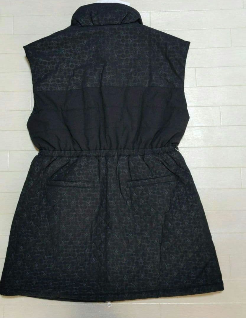 再再再値下げ新品 フィラゴルフ 中綿ワンピースLL 黒ブラックXL - メルカリ