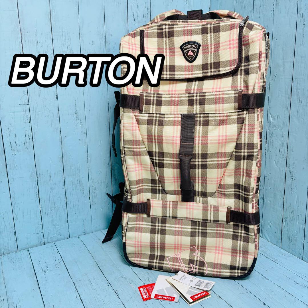 BURTON バートン　大型キャリーバッグ　ウィーリーダブルデック　美品　89L BURTON バートン 大型キャリーバッグ ウィーリーダブルデック 美品 89L