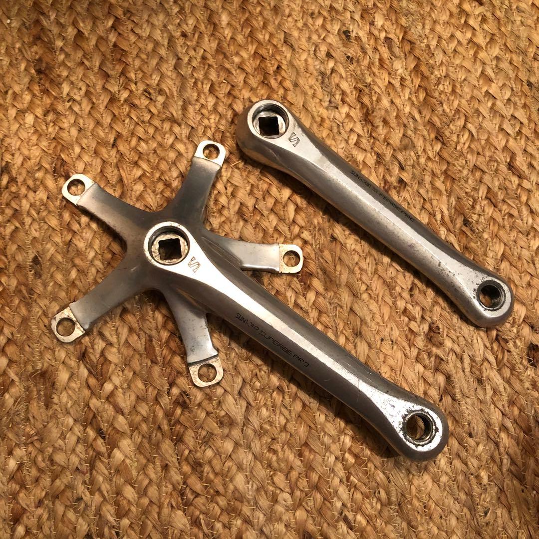 SUNTOUR SUPERBE PRO 167.5 ピスト クランク NJS