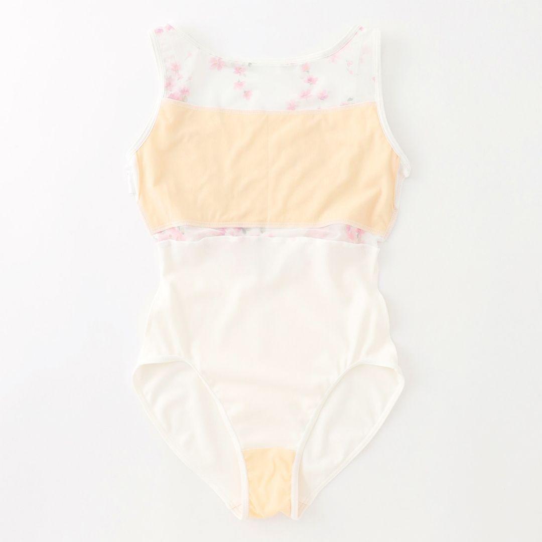 三が日限定お値下げ レア チャコット 永久メイ コラボ レオタード 桜 S