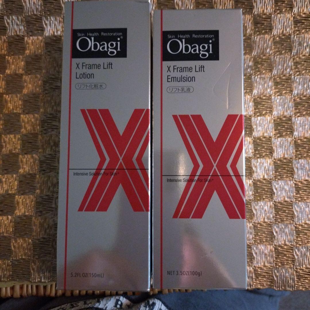 2点セットオバジXフレームリフト化粧水&乳液 Amazon.co.jp: Obagi(オバジ) オバジX フレームリフトローション(ハリ