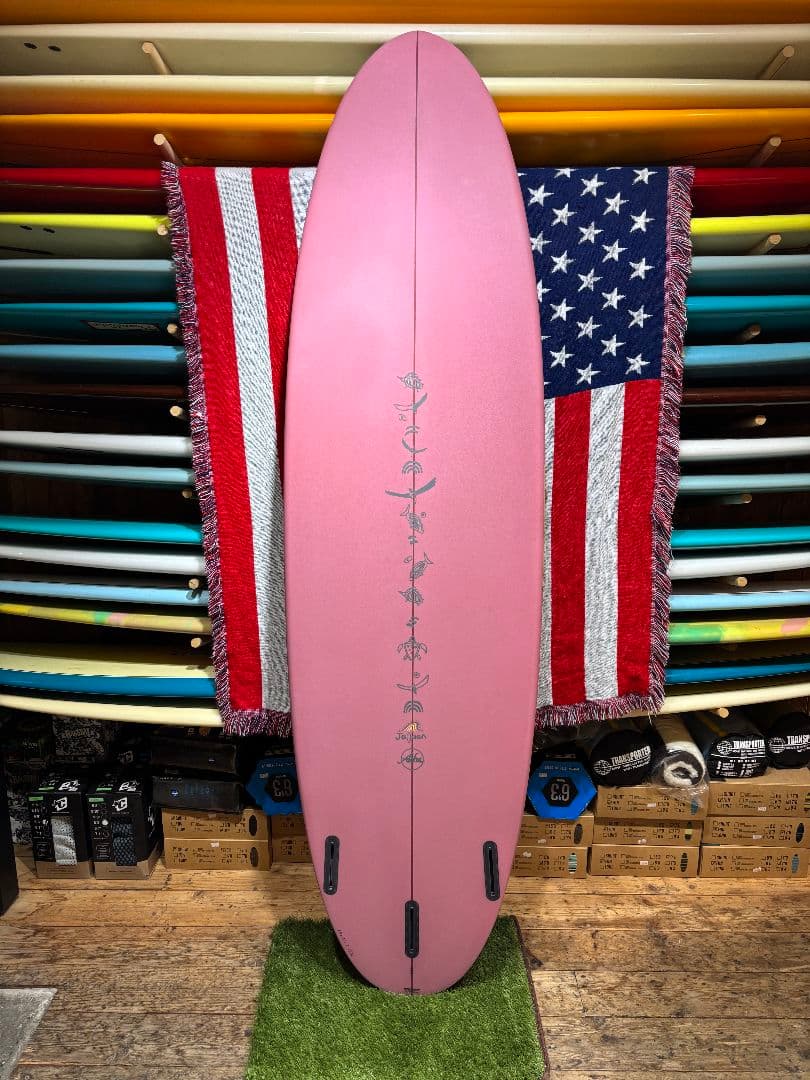 ALOHA サーフボードJALALAAN PEANUT 7.0 future