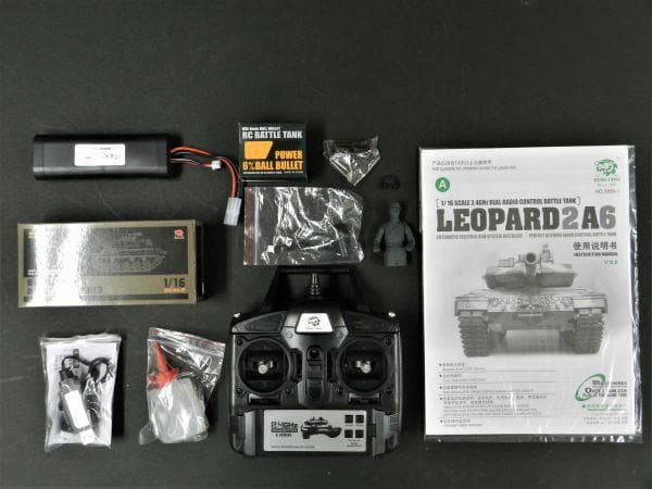 Heng Long 2.4GHz 1/16 ドイツ主力戦車 レオパルト2 A6