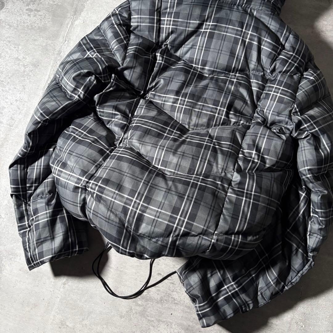 00s archive OLD UNIQLO check down jacket