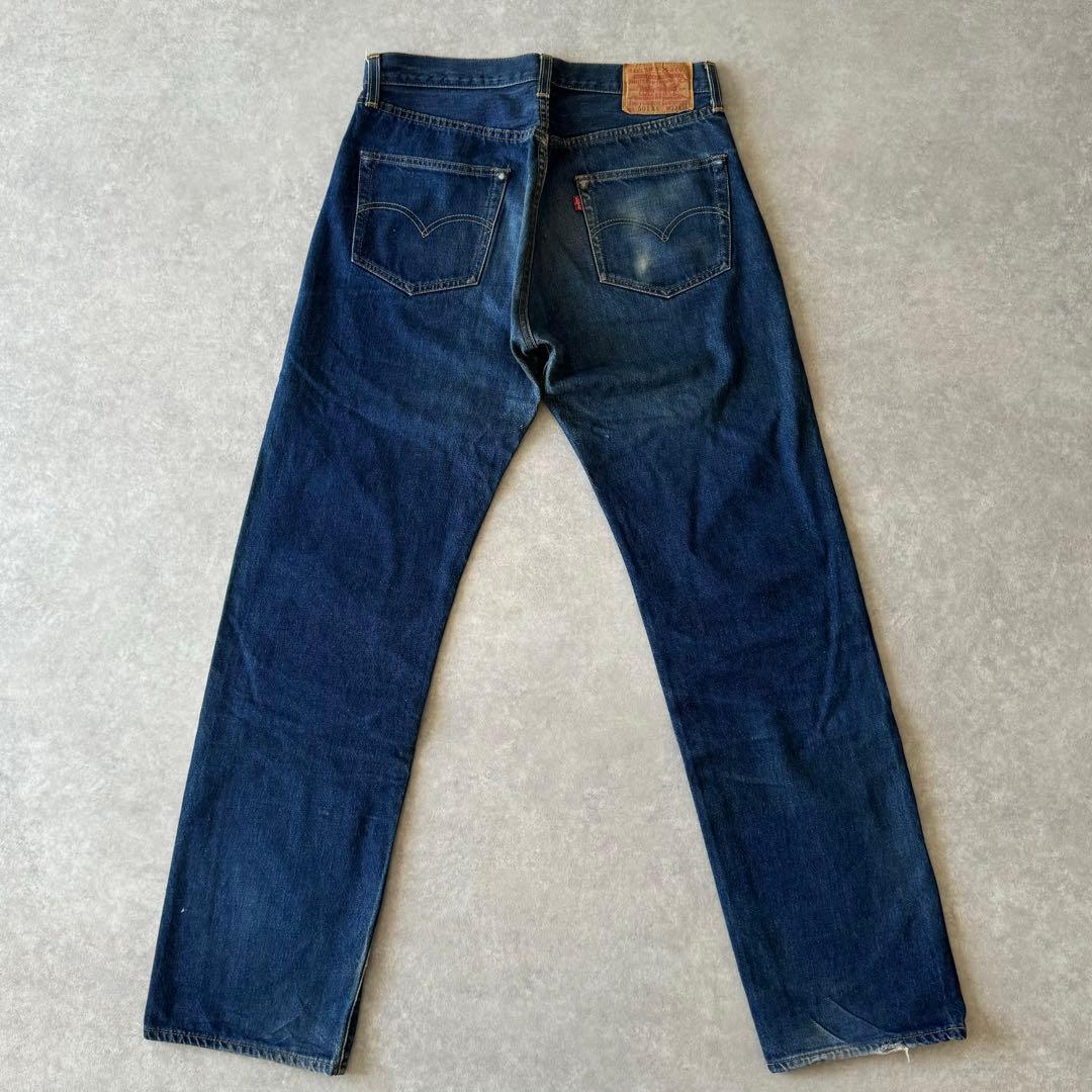 90s LEVI'S 501XX BigE 555 バレンシア 55年モデル復刻 - メルカリ