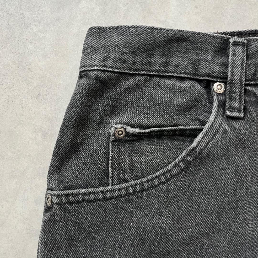 Wrangler ラングラー W30 ブラック ボトム 古着 黒 16375