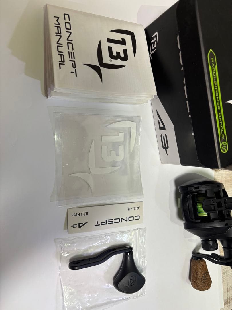 13Fishing Concept A3 】ベイトリール(左巻き)